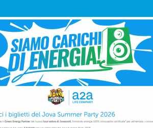 Gioca e vinci il Jova Summer Party 2026 con A2A Energia