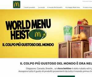 Passaporto Digitale World Menu Heist