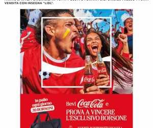BEVI COCA-COLA E PROVA A VINCERE L’ESCLUSIVO BORSONE
