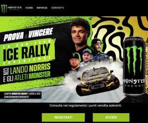 PROVA A VINCERE LA SUB ZERO ICE RALLY EXPERIENCE CON MONSTER ENERGY