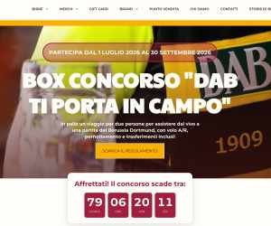 DAB ti porta in campo - acquista la box e vinci con DAB