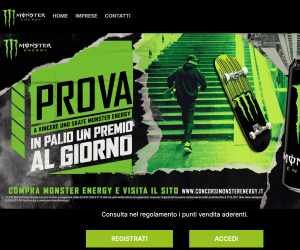 PROVA A VINCERE UNO SKATE MONSTER ENERGY
