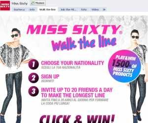 Miss Sixty Walk the Line