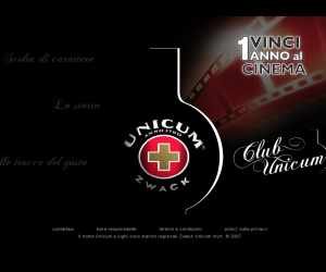 Con Unicum vinci 1 anno al cinema