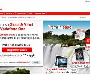 GIOCA & VINCI CON VODAFONE ONE