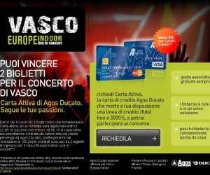 Vinci il tour con Agos Ducato 2010