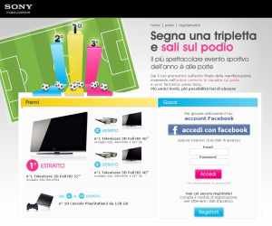 SCOMMETTI CHI VINCE I MONDIALI CON SONY