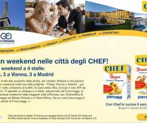 Vinci un weekend nelle città degli CHEF!