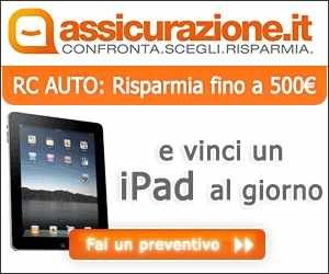 Vinci un Ipad con Assicurazione.it