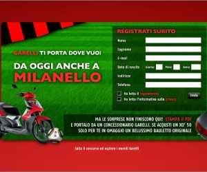 Con Garelli Vinci una Giornata a Milanello