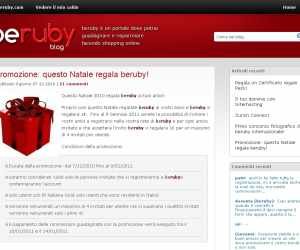 Promozione: questo Natale regala beruby!