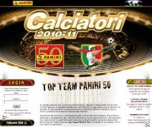 VOTA IL TOP TEAM PANINI 50