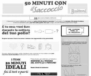 50 MINUTI CON IL SACCOCCIO