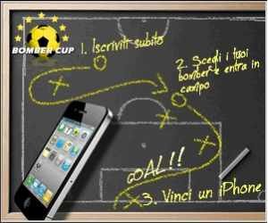 VINCI UN IPHONE 4 CON BOMBERCUP 2010/11