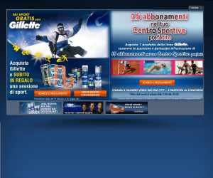 Fai Sport Gratis con Gillette