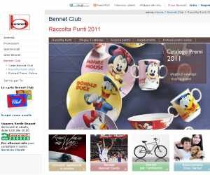 Bennet Club Raccolta Punti 2011