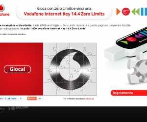 GIOCA E VINCI UNA INTERNET KEY CON ZERO LIMITS