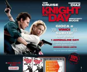 GIOCA E VINCI CON KNIGHT & DAY IN DVD E BLU-RAY
