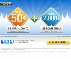 Invita i tuoi amici in Fineco