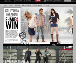 Gioco speciale Levi’s® su internet