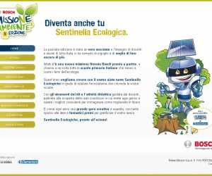 Bosch Missione Ambiente 2010-2011