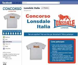 Concorso Lonsdale Italia