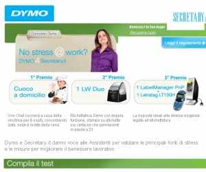 NO STRESS @WORK? DYMO4SECRETARY.IT