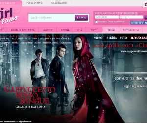 VINCI CON CAPPUCCETTO ROSSO SANGUE E GIRLPOWER.IT