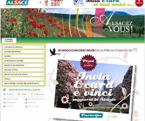 Invia E-card ai tuoi amici e vinci un soggiorno in Alsazia