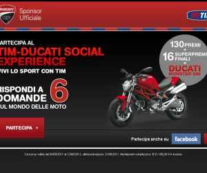 TIM-DUCATI SOCIAL EXPERIENCE. VIVI LO SPORT CON TIM