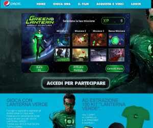 PEPSI BOOM & LANTERNA VERDE