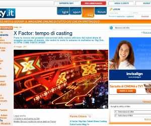 X FACTOR 5 - CASTING 2011
