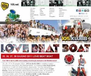 Con 105 in da KLUBB vinci il party-crociera più esclusivo del Mediterraneo!