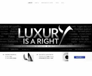 LUXURY IS A RIGHT