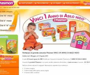 Vinci un anno di asilo Nido con Plasmon