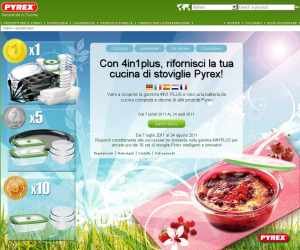 Con 4in1plus, rifornisci la tua cucina di stoviglie Pyrex!