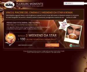 Hag Pleasure Moments - Vinci il piacere del cinema