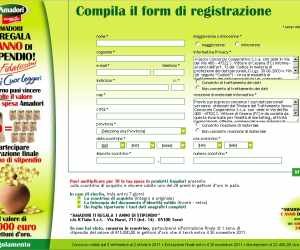 AMADORI TI REGALA 1 ANNO DI STIPENDIO!