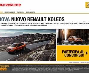 PROVA NUOVO KOLEOS CON QUATTRORUOTE!