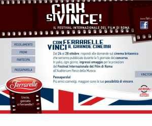 CIAK SI VINCE! IL FESTIVAL INTERNAZIONALE DEL FILM DI ROMA