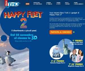 RISPONDI E VINCI CON HAPPY FEET 2