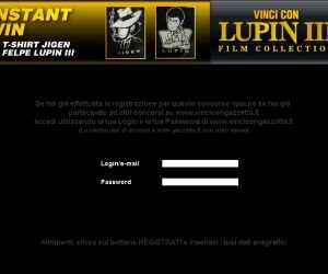 VINCI CON LUPIN III FILM COLLECTION