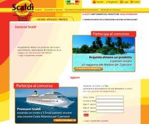 VINCI LE MALDIVE CON SCALDI'