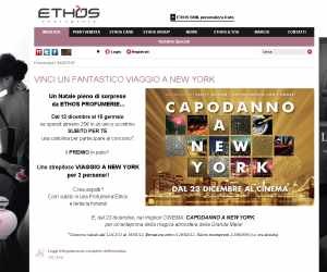VINCI FANTASTICI PREMI CON CAPODANNO A NEW YORK E ETHOS PROFUMERIE