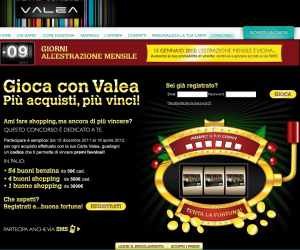 VALEA. PIU’ ACQUISTI, PIU’ VINCI