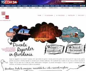 DIVENTA REPORTER IN GIORDANIA