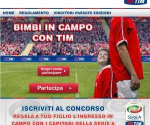 BIMBI IN CAMPO CON TIM 2012
