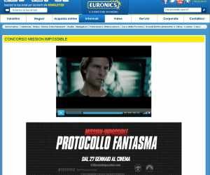 VINCI FANTASTICI PREMI CON MISSION IMPOSSIBLE – PROTOCOLLO FANTASMA E EURONICS