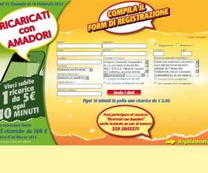 RICARICATI CON AMADORI