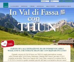 IN VAL DI FASSA CON THUN